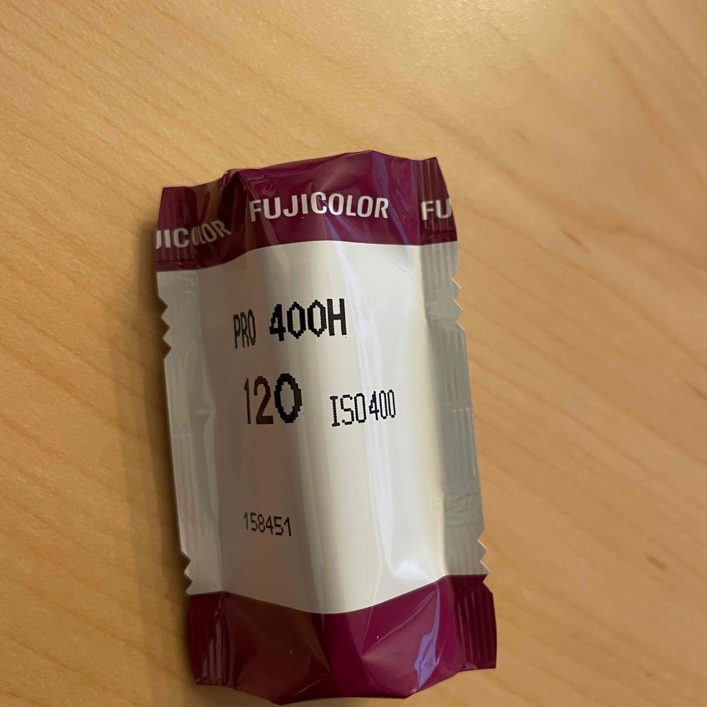 One roll of Fuji 400H 120 discontinued (expired 3-2022)